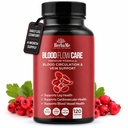 Integratore per Circolazione Sangue, 120 Capsule, Supporta Vena di Gamba, Cuore, Vessilli e Salute Cardiovascolare con Niacina, L-Arginina, Ginger, Pepe di Cayenne, Hawthorn, Diosmin, Pillole di flusso sanguigno