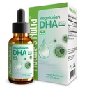 Natura Nutra Vegetariano DHA, DHA Premium Liquido per Bambino, Infante, Bambini e Bambini, Non OGM, DHA 100 mg, Pure Plant Source, 2 Fl Oz (60ml)