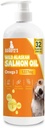 Alaskan Salmon olio per cani e gatti - Omega 3 EPA DHA Fish Oil per pelle sana e cappotto, Joint & Bone supporto, Allergy Relief, & Inflammation Defense - 32oz All-Natural Liquid Supplement