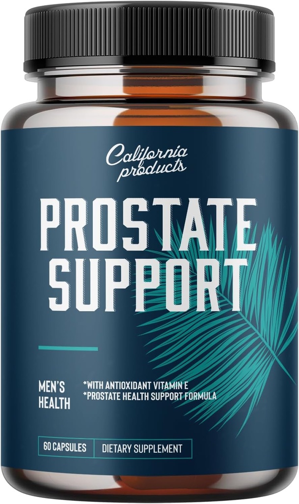 Supporto Prostatico Integratore Prostatico Per Uomini Una Formula Naturale Sega Palmetto con Vitamina E, Aminoacidi, Pigeo e 100% Pure e Ridurre I sintomi di Frequent Urination & Hair Loss