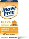 Move Free Ultra Turmeric + Tablet di supporto congiunto Tamarind, 75 Contenitore - per il comfort congiunto*1, Supporta risposta di infiammazione sana*‡2, 1 Pillola per giorno, antiossidanti