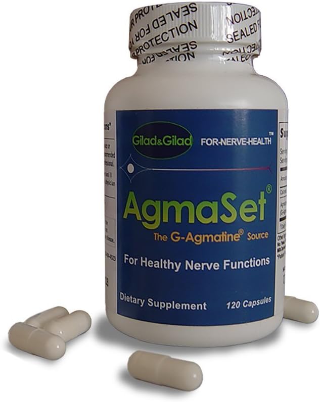 AgmaSet - Supplemento da Gilad&Gilad Gli scienziati che hanno scoperto Agmatine per Nerve Health.