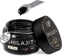 Shilajit Pure Himalayan Organic Shilajit Resina 50g - Massima dose giornaliera 500mg - Shilajit naturale per gli uomini con 85+ minerali Trace & Acido Fulvic per il supporto energetico Supporto immunitario 50 Grammi