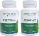 Tattva's Herbs Boswellia Serrata Supplemento, Boswellia Extract Capsules, Joint Support Supplement, CO2 Extract, Boswellia Complex Powder, 2-Pack, 240 Count, 500 mg - 25 anni di servizio Premium