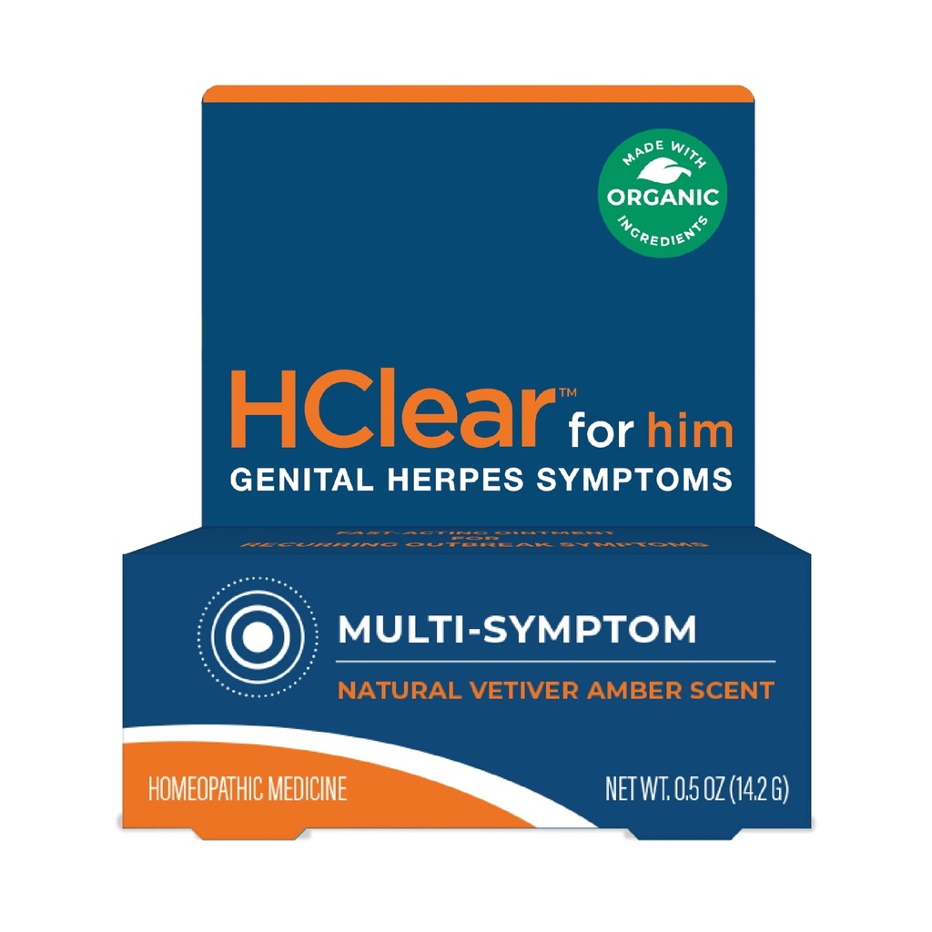 HClear per lui di FemiClear - Unguento Topico - Formulato con ingredienti naturali e biologici - Rilievo ad azione rapida - Prodotto negli Stati Uniti - (0.5 Oz Tube)
