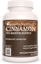 Alimentazione di Remedy Cinnamon Bark Ceylon | 1.000 mg, 60 Vegan Capsules Integratore alimentare a base di erbe | Fornitura di due mesi