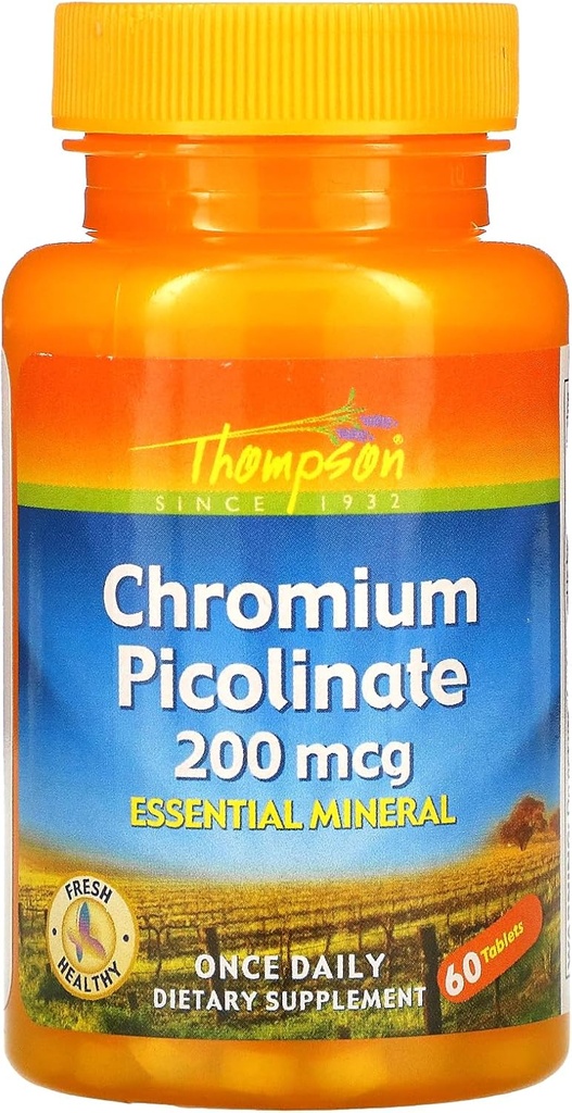 Thompson Chromium Picolinate, 60 compresse