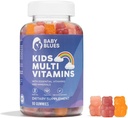 Baby Blues completi per bambini Multivitaminici Gummies - Vitamine essenziali per la salute quotidiana dei bambini - Orsi gommosi multivitaminici