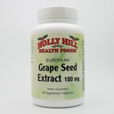 Holly Hill Health Foods, Estratto di semi d'uva europeo 100 MG, 90 capsule
