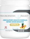 Neuropathy ReliefTM - Circulatory Health Formula - Nitric Oxide Booster - Tropical Flavor (1 Jar), 30 Servings