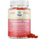 Vegan Prenatal Gummies per le donne - Gummy Vitamine Prenatali per le donne con Iron Folic Acid e Superfruit Blend - Chewable Vitamins Gummy Formula (Pineapple Mango) 1 Mese