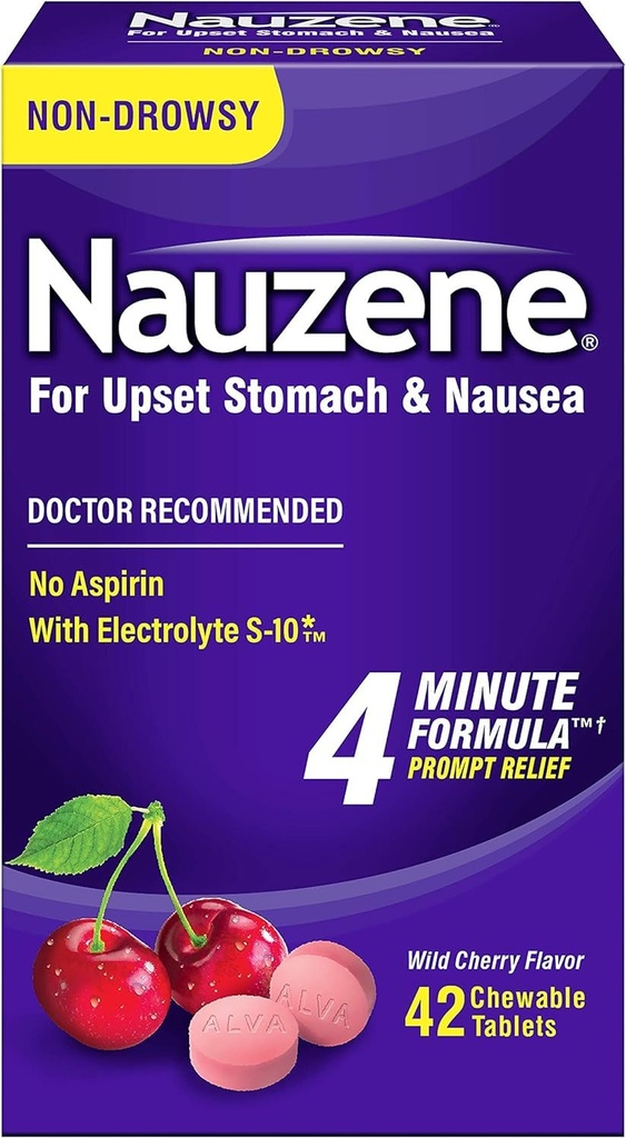 Nauzene per Nausea Rilievo Tablet masticabili, 40 Conte