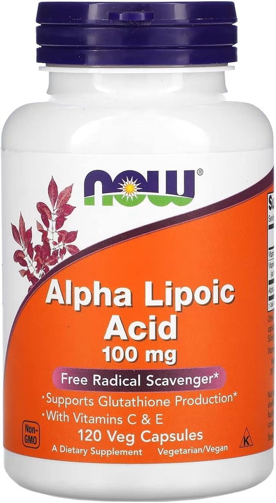 Ora Alimenti Alfa acido lipoico 100mg 120 Vcaps