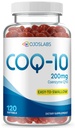 CoQ10 200mg - Coenzima Q10 Integratore alimentare, Easy-to-Swallow 120 Softgels