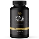 Surthrival: capsule di polvere di polline di pino (180 conte), selvaggio raccolto, energia e ripristino di resistenza