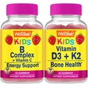 Bene. Si B Complex Kids + Vitamina D3+K2 Bambini, Gummies Bundle - Grande degustazione, Integratore di vitamina, Senza glutine, OGM Free, Gummy masticabile