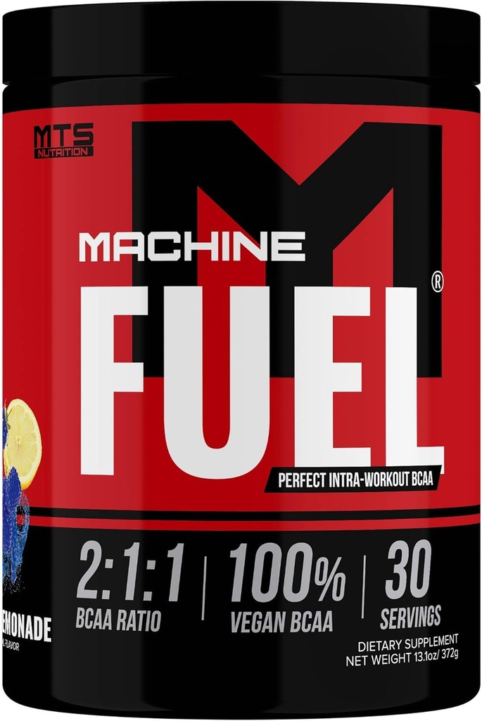 MTS Nutrition Machine Fuel - Recover, Replenish, Refuel - Vegan Hydration + Electrolyte Support - (Blue Razz Lemonade, 30 Serve)