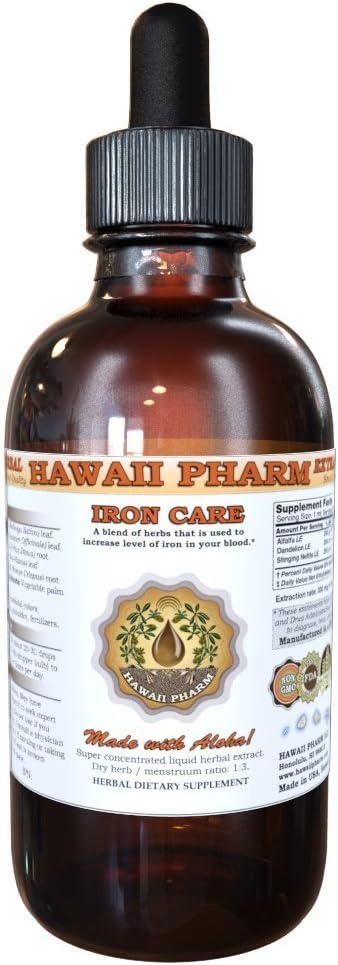 Estratto di liquido di cura del ferro 4 Oz