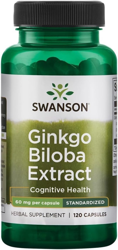 Estratto di Cigno Ginkgo Biloba 24% 60 mg 120 capsule