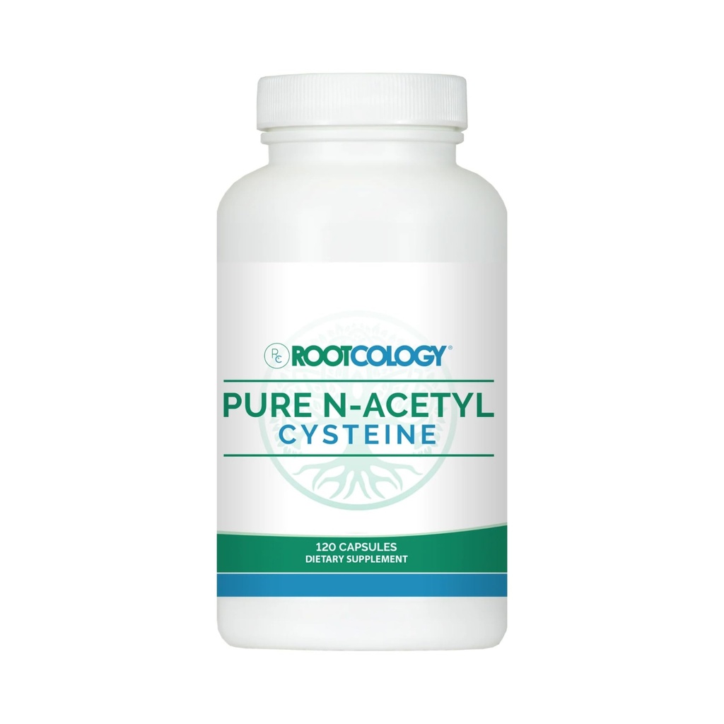 Rootcology by Dr. Izabella Wentz | Pure N-Acetyl Cysteine | (NAC) 900mg | 120 capsule