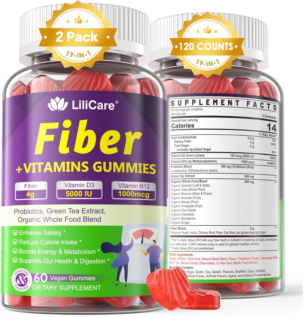 Probiotici Fiber Gummies