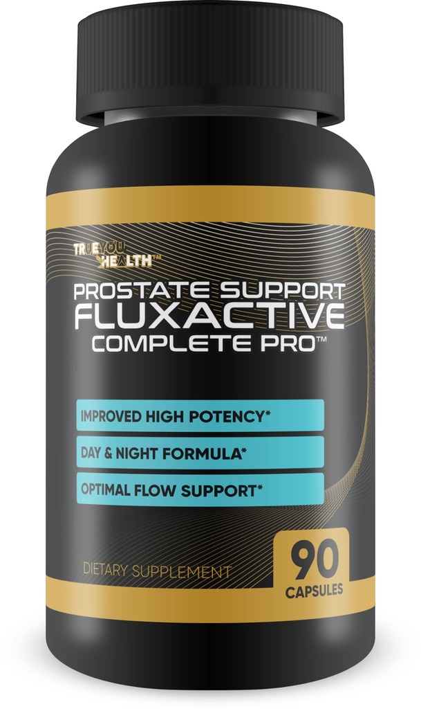 Prostate Support Fluxactive Complete Pro - Formula Prostatica Premium con Panax Ginseng – Promuovere la salute della prostata per la salute e il benessere degli uomini - Aid Blood Flow & Stamina - Integratori della prostata per gli uomini