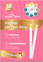 Easy@Home Vaginal pH Test -30 Strips | BV Test Kit a casa per le donne | Yeast Infection Test + pH Balance per le donne