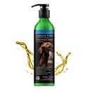 Olio di salmone puro dell'Islanda | Grado farmaceutico non concentrato | 1118mg di Omega-3 per cucchiaino | Supplemento alimentare liquido per cani e gatti | BPA-Free Brushed alluminio Epossidica rivestito bottiglia con pompa 8.75oz