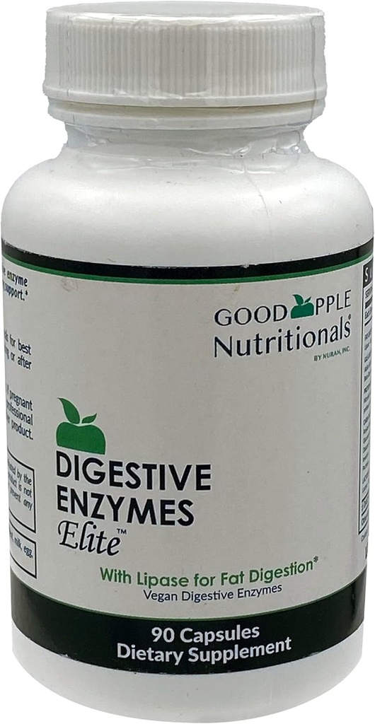 Enzimi digestivi Elite per supportare la cistifellea & Bloating | Vegetariano, Vegano, Naturale | 90 Caps