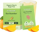 Feel Goods Gut Guardian, Fibra Organica, Polvere Probiotica e Prebiotica, Zucchero Libero, Erbe per Bloat, Gut Health Support, Salute Digestiva per Uomini & Donne, Non OGM, Vegan, Mango tropicale, 15 Serve