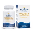 Nordic Naturals Vitamina A + Carotenoidi, Unflavored - 30 Gel Morbidi - Licopene & Astaxanthin - Supporta Pelle, Salute Cellulare - Non OGM - 30 Serve