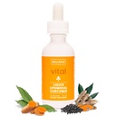 WellPath Liposomal Curcumin Supplemento | Gocce di curcuma liquide con estratto di pepe nero | Absorbimento potenziato | Non-GMO, Vegan, 2 oz