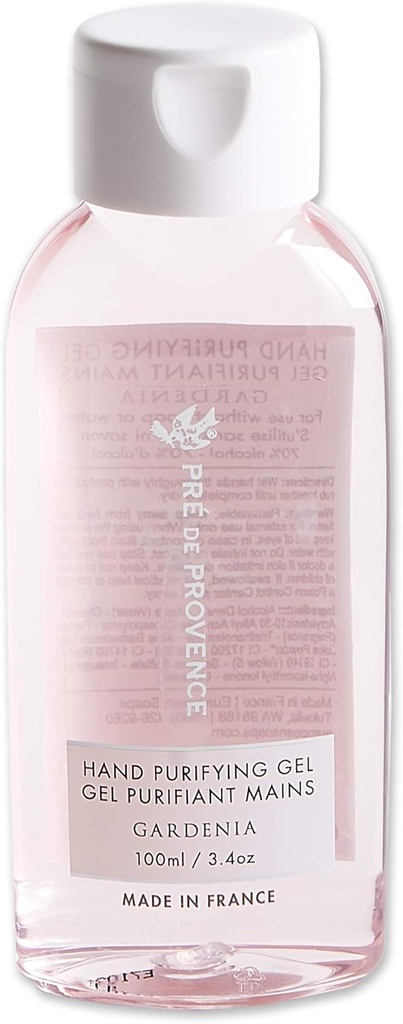 Pre de Provence Sanitizer a mano con base di alcool avanzato, Gardenia, 3.4
