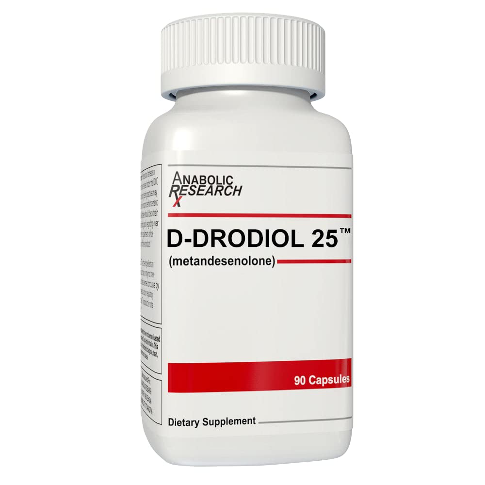 D-Drodiol 25 - Massa, Forza, & Potenza - Alimentazione di 1 Mese