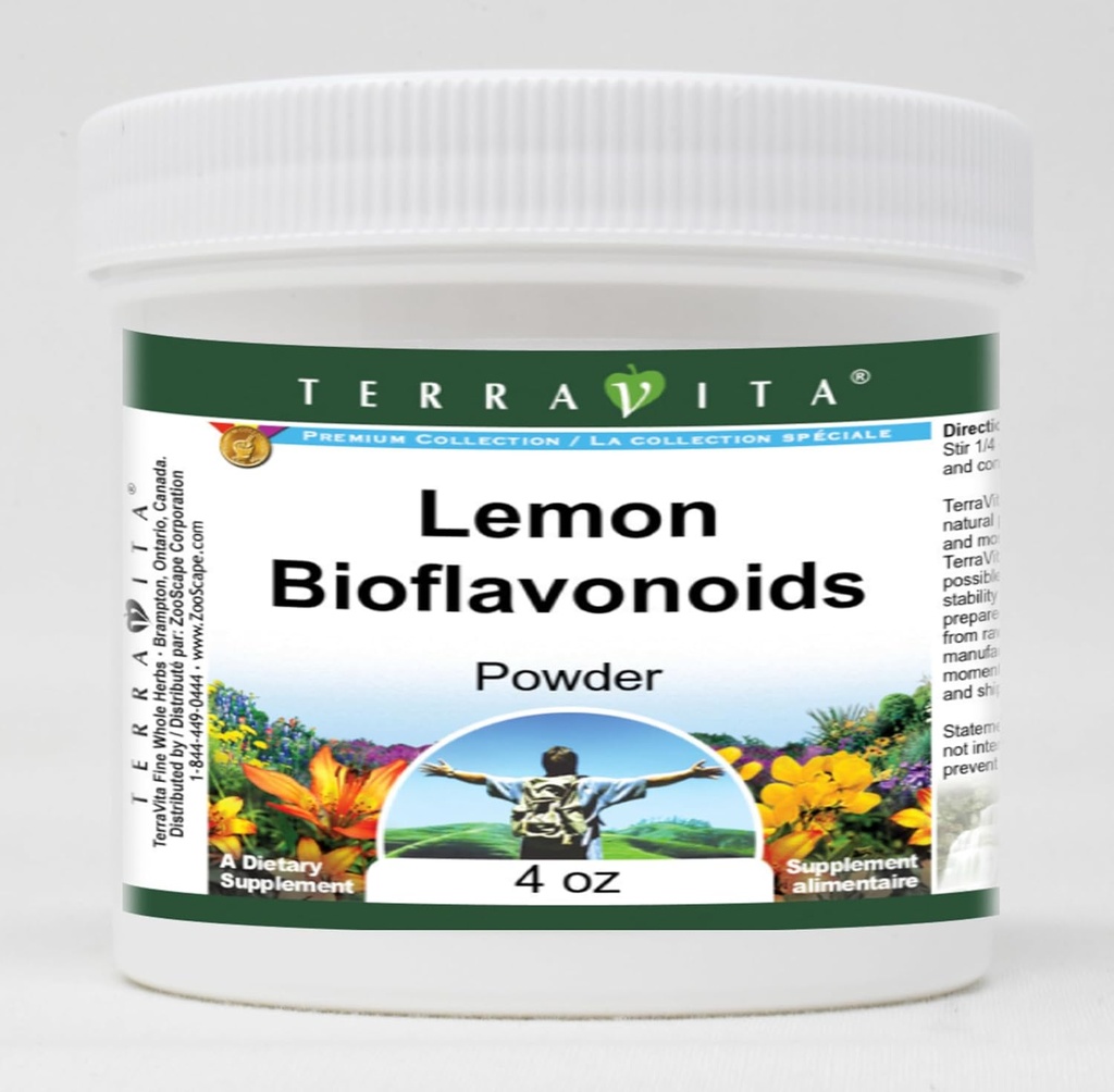 Polvere di bioflavonoidi di limone di Terravita (4 oz, ZIN: 521776)
