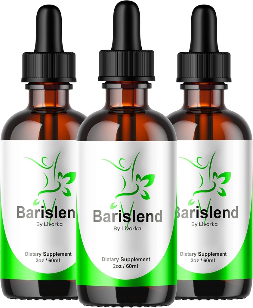 (3 Pack) Gocce di Barislend, Liquido di Barislend, Gocce liquide ufficiali di Barislend, Barislends Advanced Liquid Drop Formula, Barislend Drop Supplement Premium Liquid Supplement Support, 3 Bottiglie per 3 Mesi