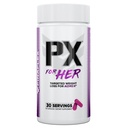 FINAFLEX PX per HER - 60 Capsule - Migliora il metabolismo termogenico con caffeina, Ashwagandha & DIM - 30 Serve