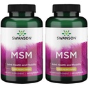 Swanson Msm 1.000 mg 120 Caps (2 Pack)