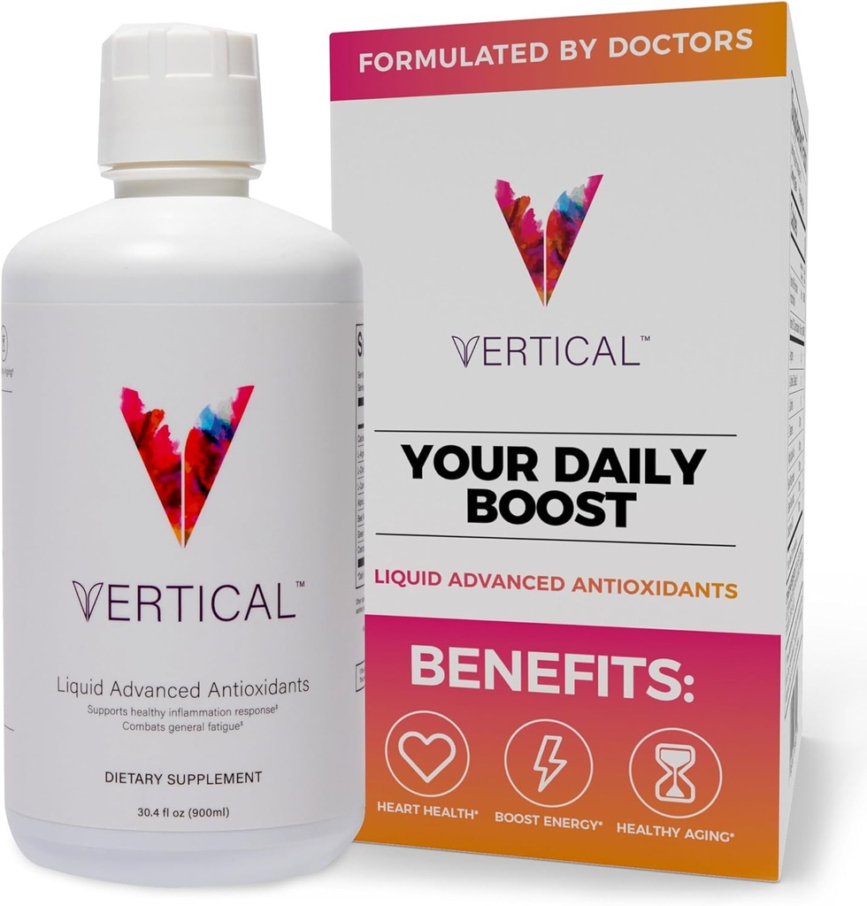 Nitric Oxide Liquid Antiossidante Supplemento - Medico-Formulato per l'energia avanzata, messa a fuoco e supporto benessere - L-Arginina, CoQ10, Acido alfa lipoico, 30 oz