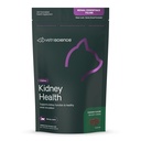 VetriScience Kidney Health Chews, Renal Essentials Supplemento per gatti, cura del rene e supporto con funghi, radice di astragalus, semi di ortica e erbe, pollo, 120 conte
