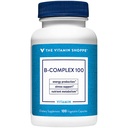 La vitamina Shoppe B Complex 100 – Supporta la produzione di energia, la funzione di sistema nervoso e il metabolismo nutriente – Eccellente fonte di B1, B2, B6, B12, Niacin, Acido Folico & Biotin (100 Caps Veggie)