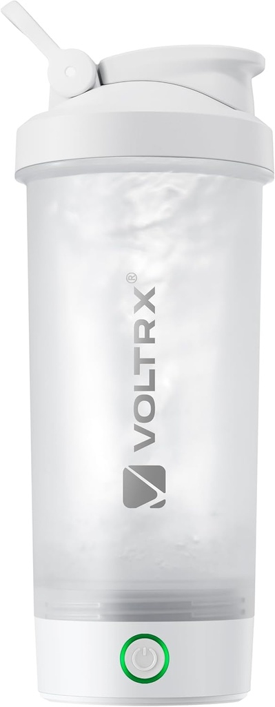 VOLTRX Protein Shaker Bottiglia, Miscelatore elettrico di Shake della proteina ricaricabile C della fusione, Tazze di Shaker per le Shakes della proteina e la sostituzione del meal Shakes, BPA Free, 24oz