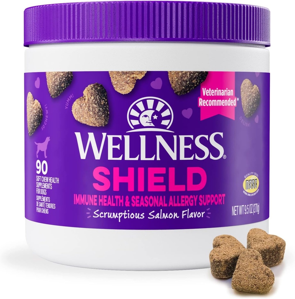 Immune & Allergy Integratori per Cani, 90 Conte