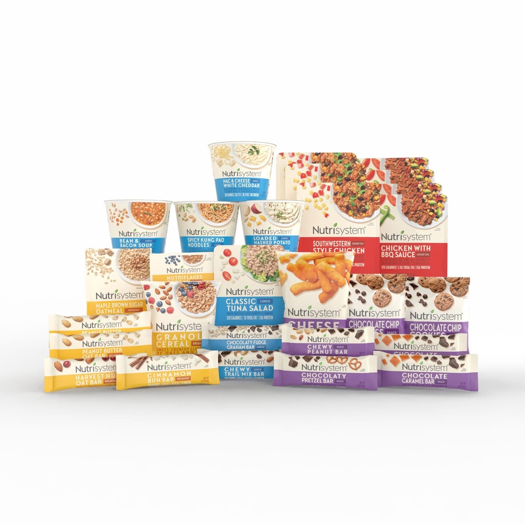 Nutrisystem® Kickstart Protein Powered 7-Day Weight Loss Kit con 28 Delicious Meals & Snacks
