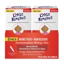 Piccolo Rimedi Infant Fever & Pain Reliever, Natural Berry Flavor, 2 Fl Oz (Pack of 2)