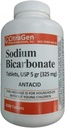 Compresse di bicarbonato di sodio USP 325 mg (5 cereali) per il sollievo dell'indigestione acida, bruciore di stomaco, stomaco acidulo e stucco di ammortizzatore 1000 compresse per bottiglia di CitraGen Pharmaceuticals Inc