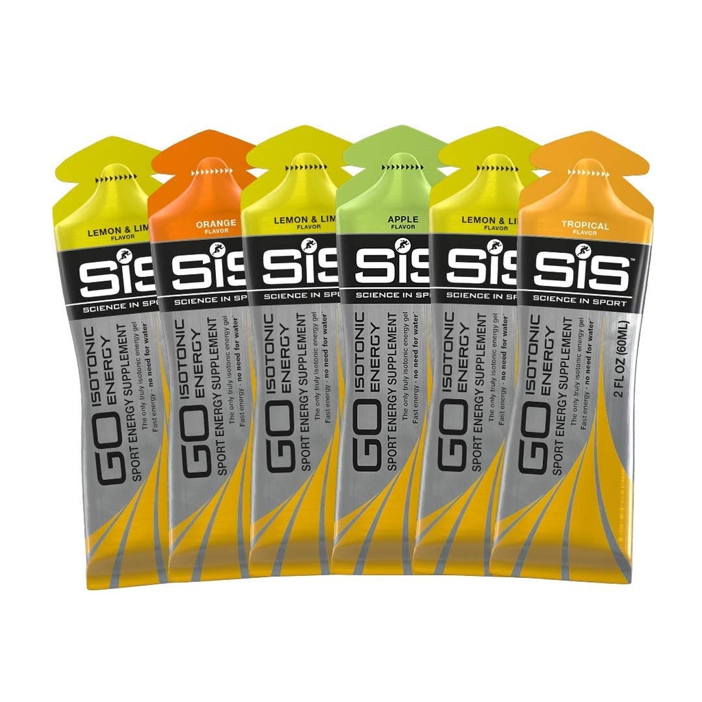 SiS GO Isotonic Energy Variety Pack, 2 Fl Oz (Pacchetto di 6)