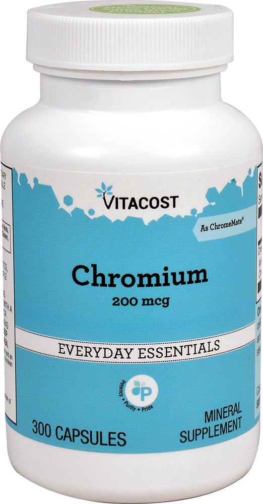 Vitacost GTF Chromium Polynicotinate come ChromeMate - 200 mcg - 300 capsule