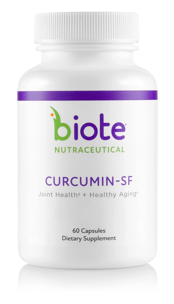 Biote Nutraceuticals - Curcumina SF - Circolazione + Invecchiamento sano (60 capsule)