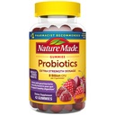 Natura fatta Probiotici Extra Forza Dosaggio, Probiotici per Donne e Uomini 8 miliardi di CFU per 2 Gummies, 42 Probiotici Gummies, 21 giorni di alimentazione